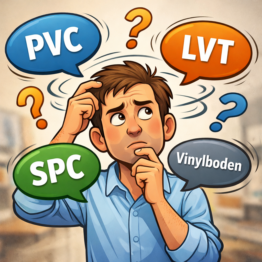 PVC, LVT of SPC? Zo heet dezelfde vloer in verschillende landen