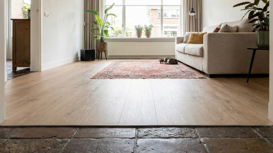 PVC vloer over tegels leggen in spanje