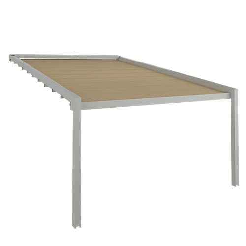 Productdetail van een pergola met doekdak