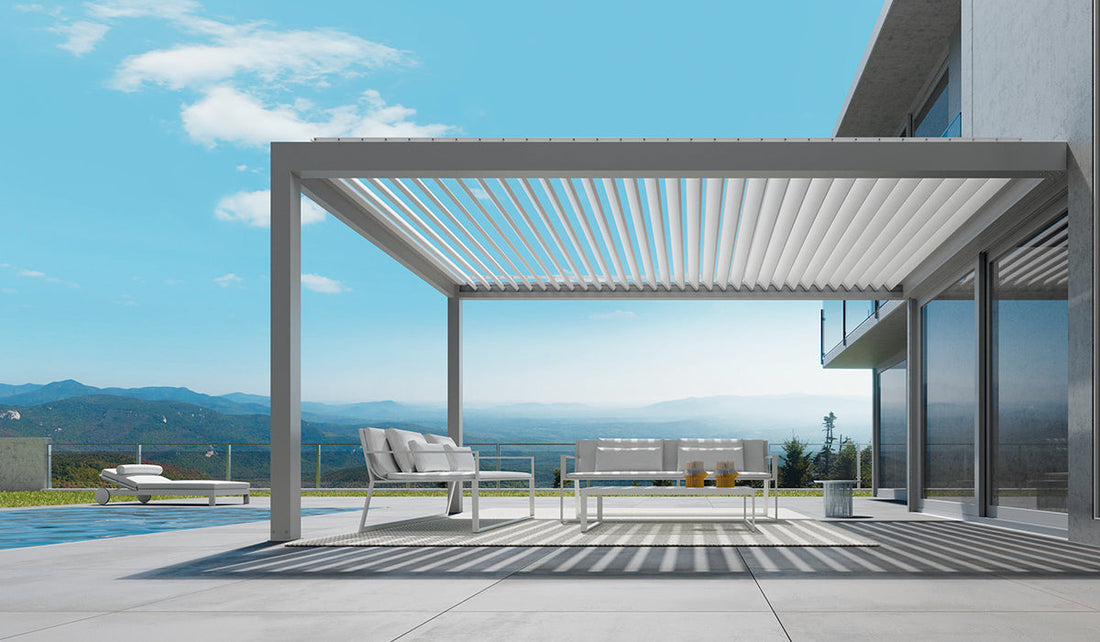 Bioklimatische pergola aan de Costa Blanca
