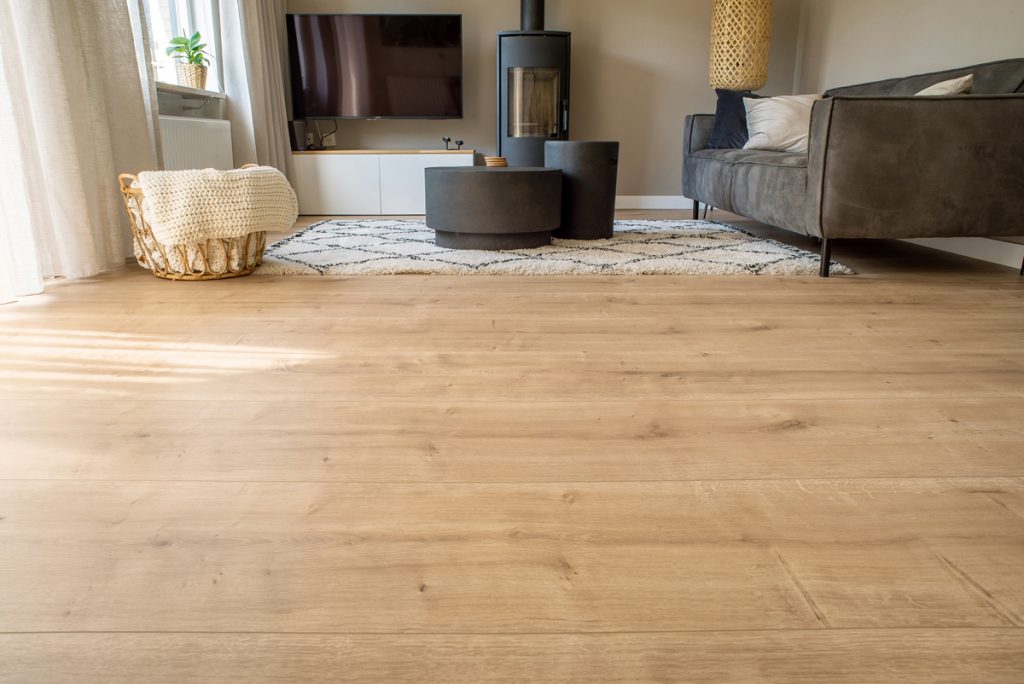 Vinyl vloer met houtdessin