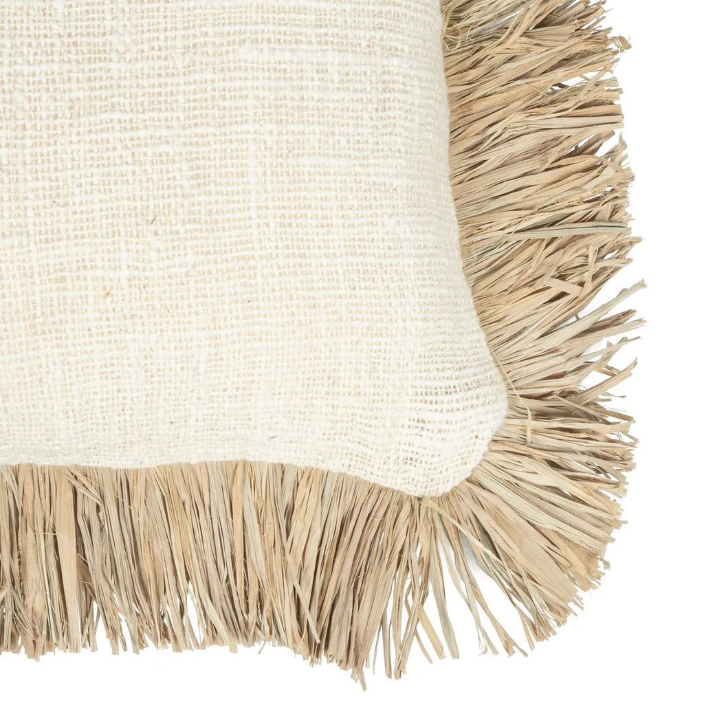De Saint Tropez Kussenhoes - Natuurlijk Wit - 40x40 — Bazar Bizar, foto 2