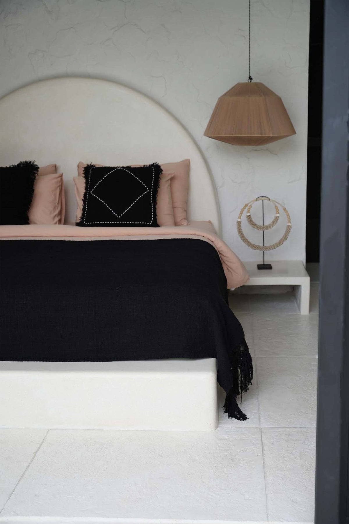 De Gypsy Bedsprei - Zwart — Bazar Bizar, foto 3