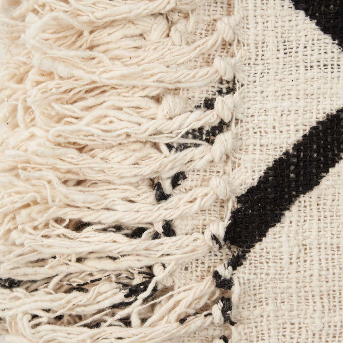 The Evil Eye Bedsprei - Natuurlijk Zwart — Bazar Bizar, foto 6
