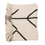 The Evil Eye Bedsprei - Natuurlijk Zwart — Bazar Bizar, foto 9