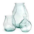 De Ronde Origami Vaas - Blauw — Bazar Bizar, foto 5