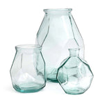 De Lange Origami Vaas - Blauw — Bazar Bizar, foto 2