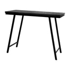 De Herringbone Hoge Tafel - Zwart - 140 cm — Bazar Bizar, foto 5