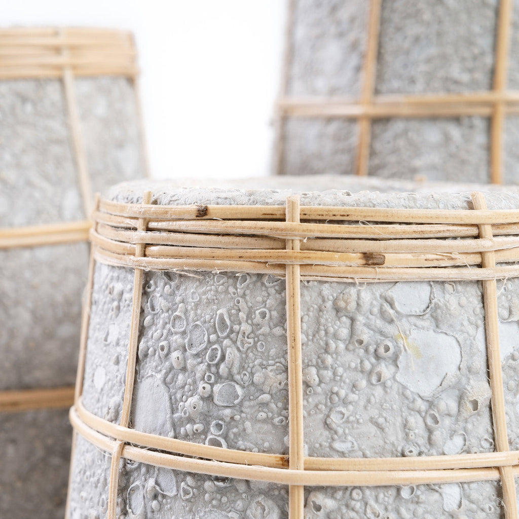 The Cutie Vase - Beton Naturel - L — Bazar Bizar, foto 6