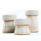 De Serene Kaarsenhouder - Beton Naturel - L — Bazar Bizar, foto 6