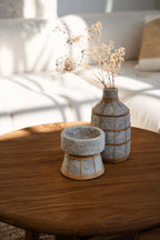 De Whoopy Vaas - Beton Naturel - L — Bazar Bizar, foto 2