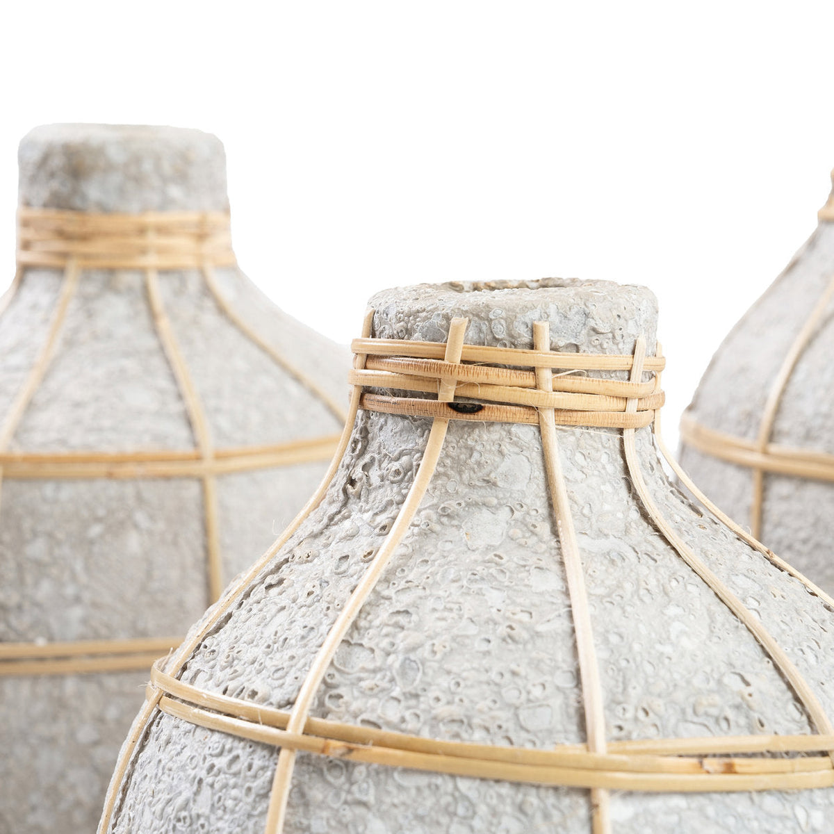 De Whoopy Vaas - Beton Naturel - L — Bazar Bizar, foto 10