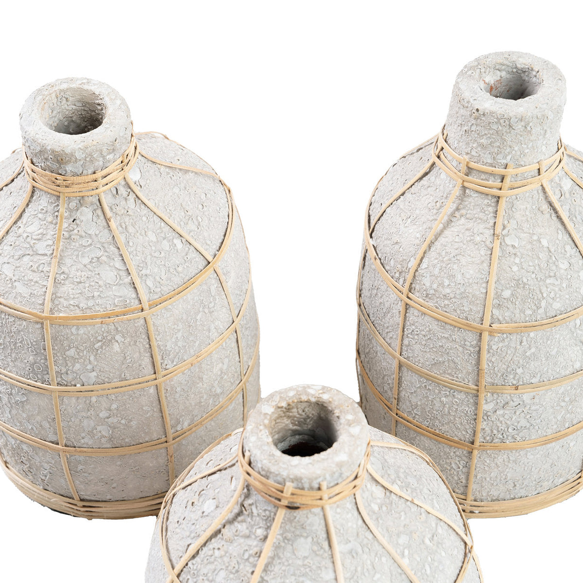 De Whoopy Vaas - Beton Naturel - L — Bazar Bizar, foto 8