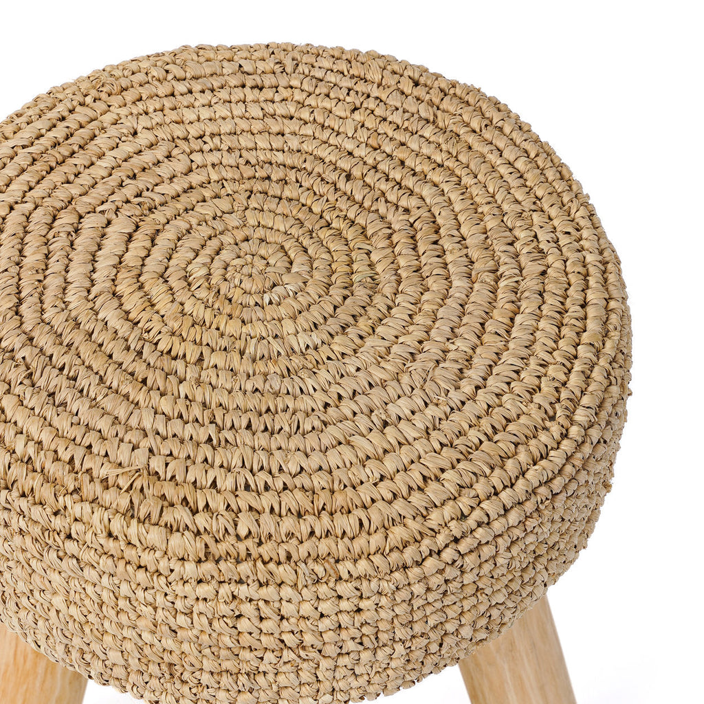 De Raffia Kruk - Natuurlijk — Bazar Bizar, foto 6