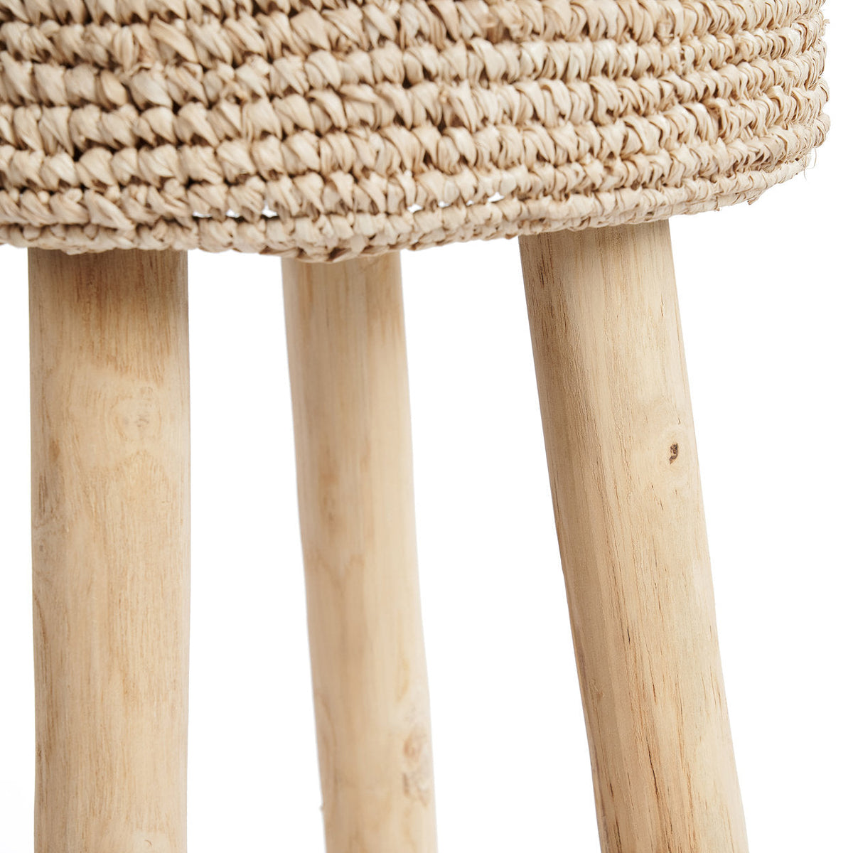 De Raffia-barkruk — Bazar Bizar, foto 8