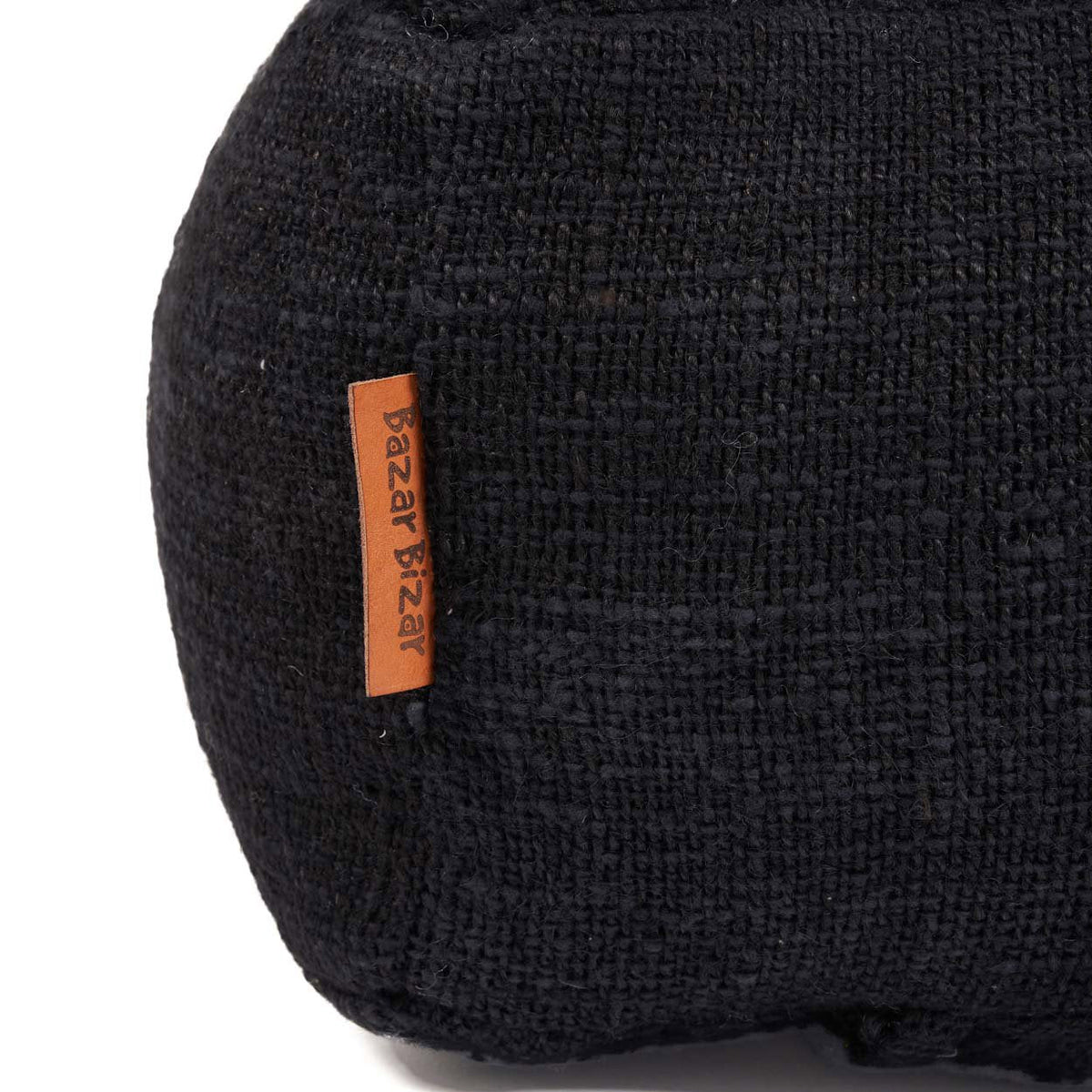 De comfortabele poef - Zwart — Bazar Bizar, foto 5