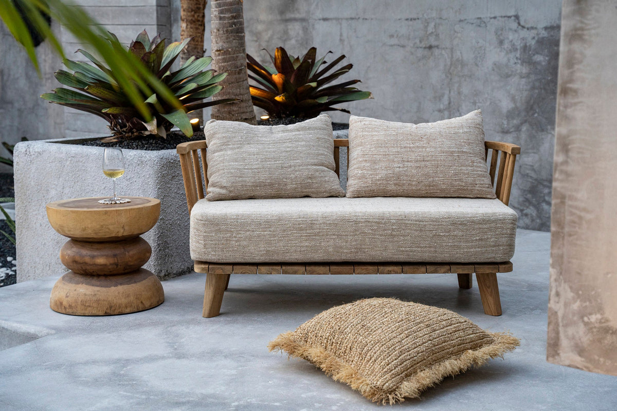 De Malawi tweezitter - natuurlijk beige — Bazar Bizar, foto 4