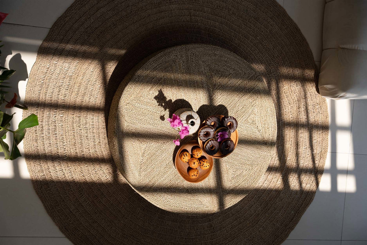 De enorme poef - naturel — Bazar Bizar, foto 5