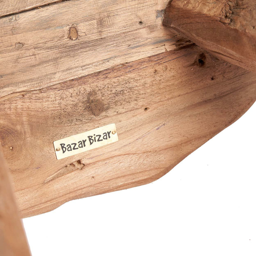 De Marabunta rustieke bijzettafel - naturel — Bazar Bizar, foto 6