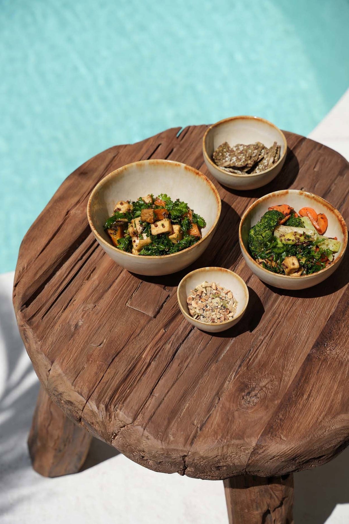 De Marabunta rustieke bijzettafel - naturel — Bazar Bizar, foto 3