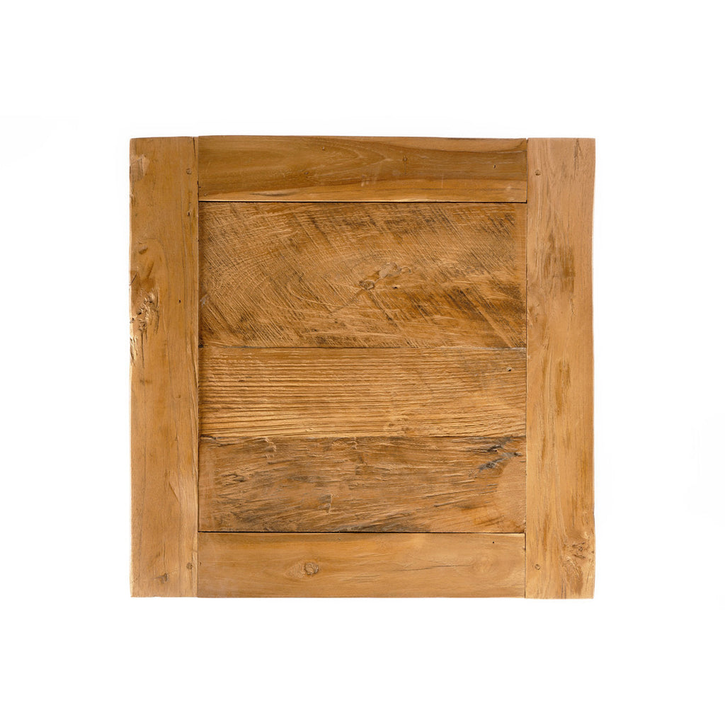 De bijzettafel van gerecycled teakhout - naturel — Bazar Bizar, foto 9