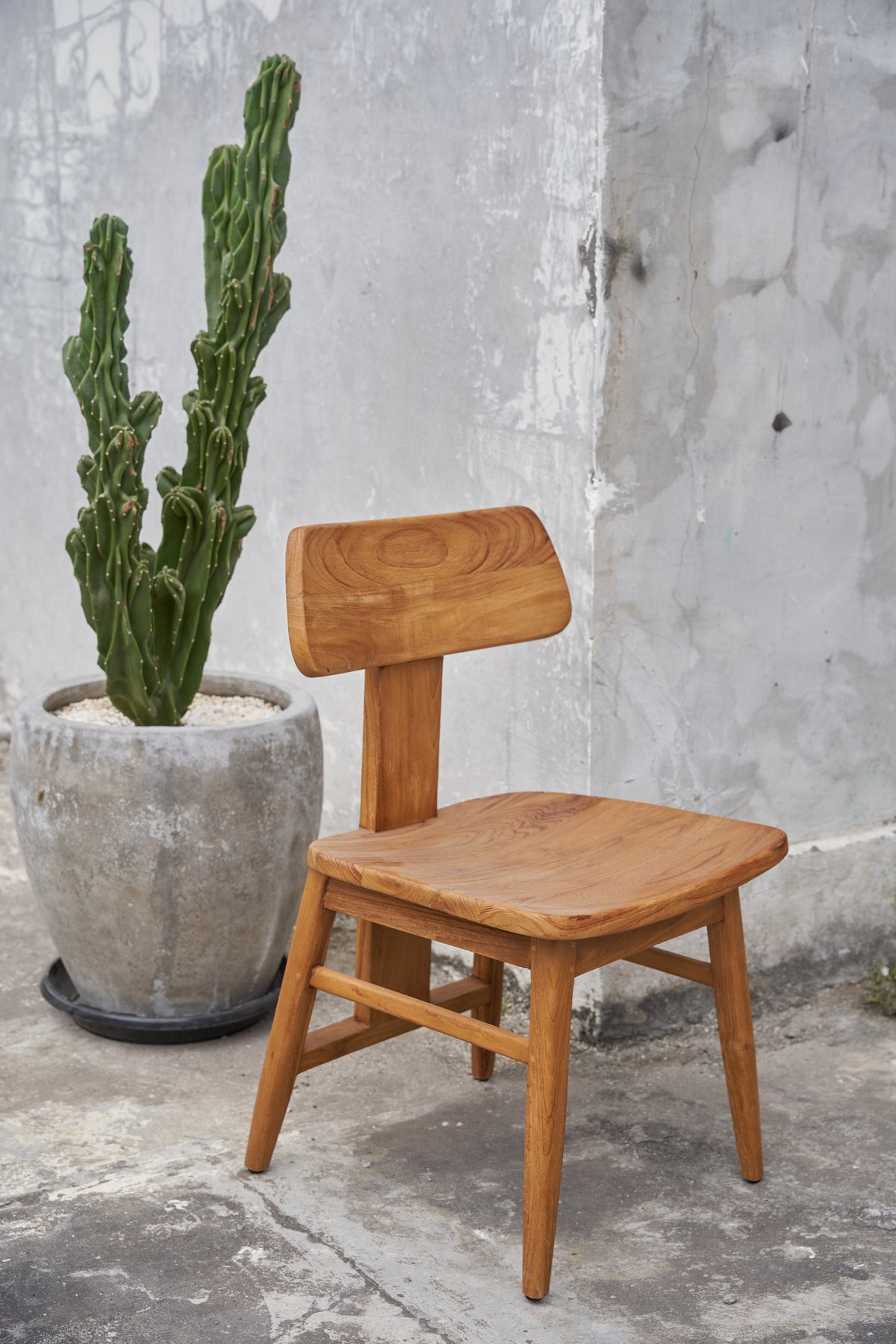 De LovYa Eetkamerstoel - Naturel — Bazar Bizar, foto 2