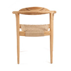 De Amaya Eetkamerstoel - Naturel - Buiten — Bazar Bizar, foto 9