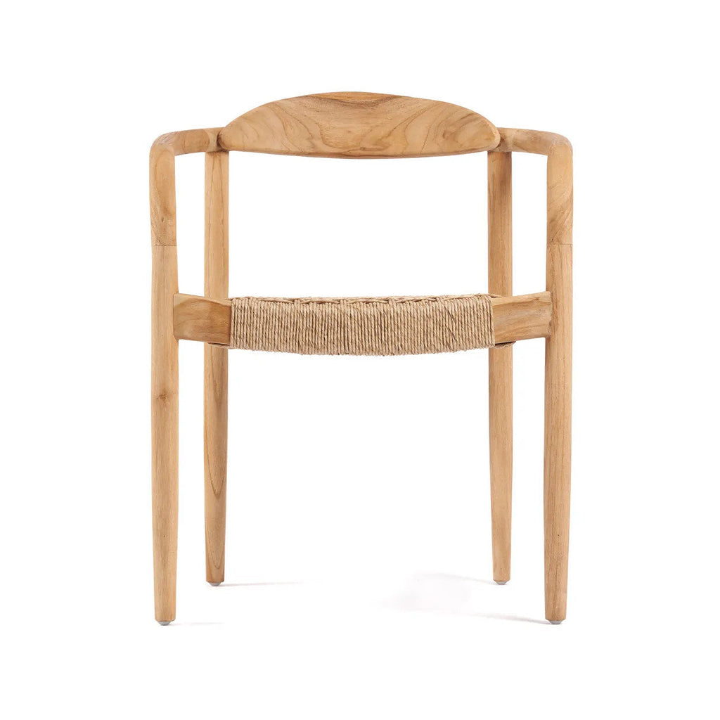De Amaya Eetkamerstoel - Naturel - Buiten — Bazar Bizar, foto 6
