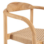 De Amaya Eetkamerstoel - Naturel - Buiten — Bazar Bizar, foto 5