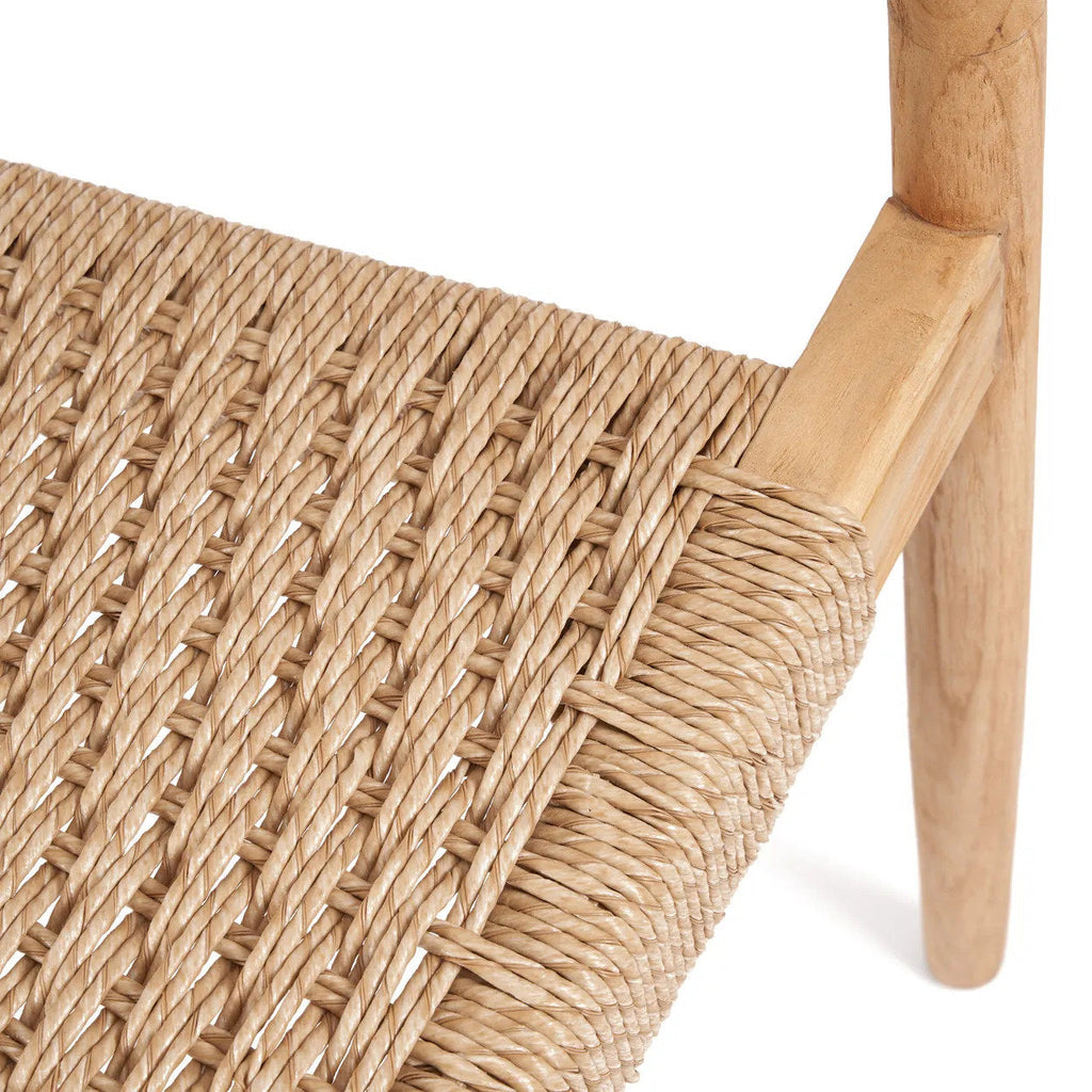 De Amaya Eetkamerstoel - Naturel - Buiten — Bazar Bizar, foto 10