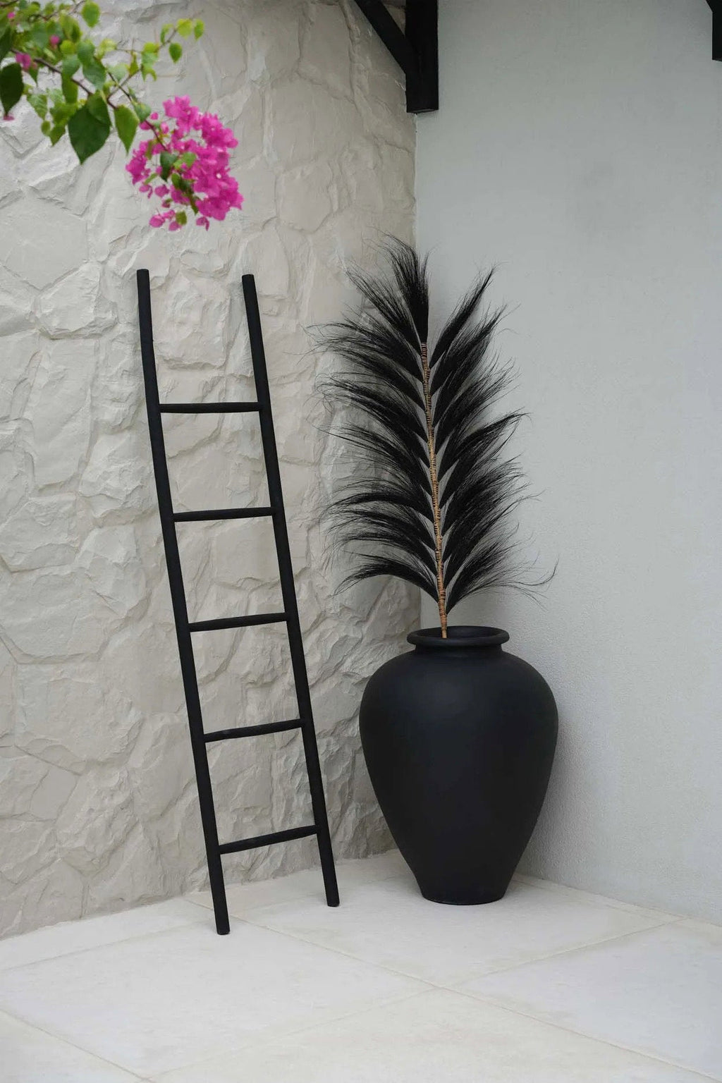 De Tulum-ladder - Zwart - 165 — Bazar Bizar, foto 3