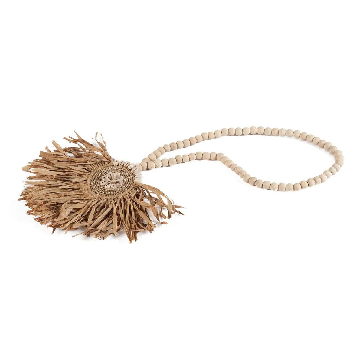 De Raffia Tajoe Kwastje - Natuurlijk — Bazar Bizar, foto 5