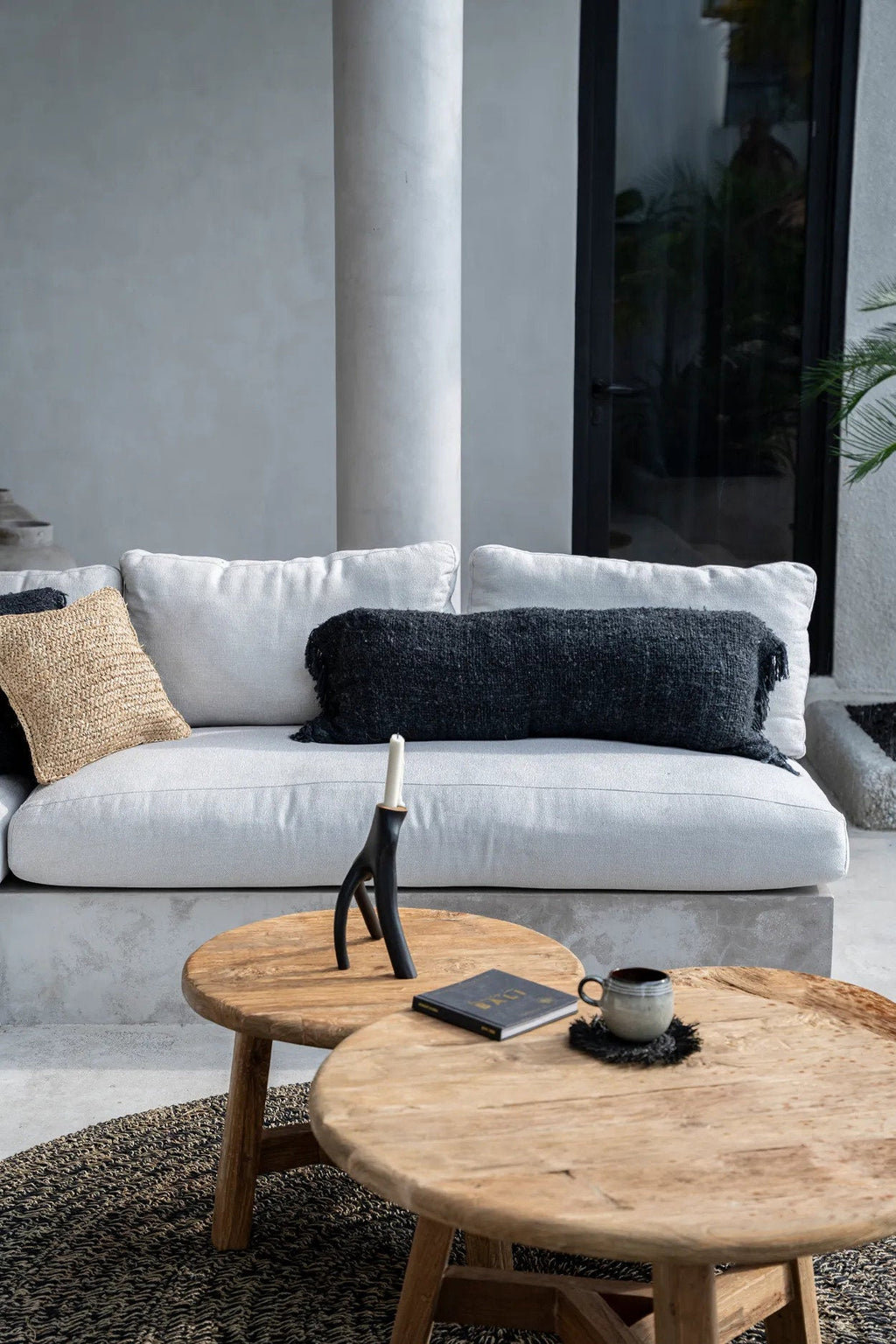 The Oh My Gee Kussenhoes - Zwart Marine - 35x100 — Bazar Bizar, foto 2