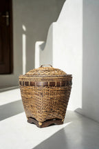 De Koloniale Opbergmand - Natuurlijk Bruin - M — Bazar Bizar, foto 2