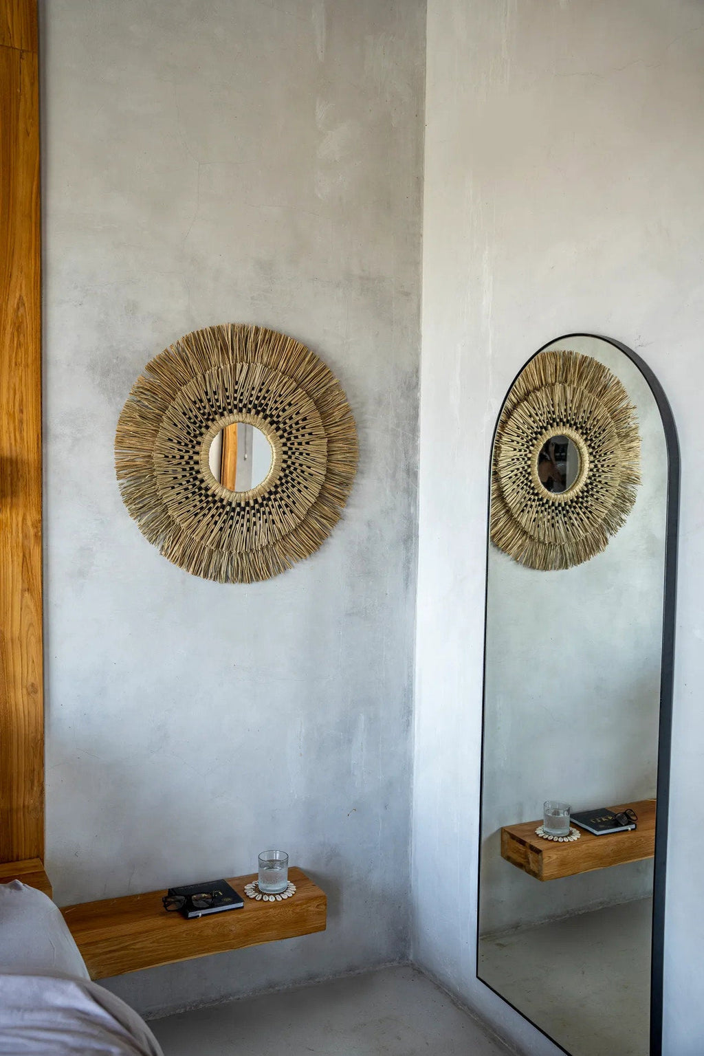 De Havana Spiegel - Natuurlijk Zwart - L — Bazar Bizar, foto 3