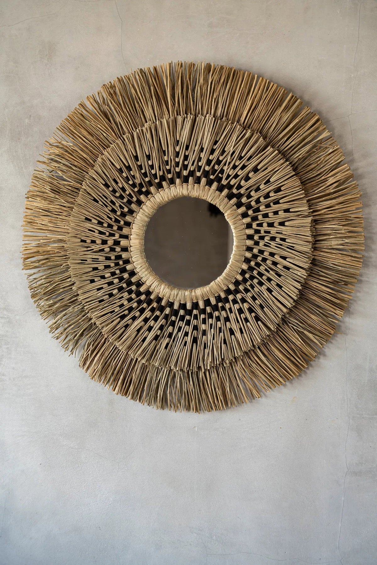 De Havana Spiegel - Natuurlijk Zwart - L — Bazar Bizar, foto 2