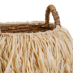 De Raffia-mand - M — Bazar Bizar, foto 6