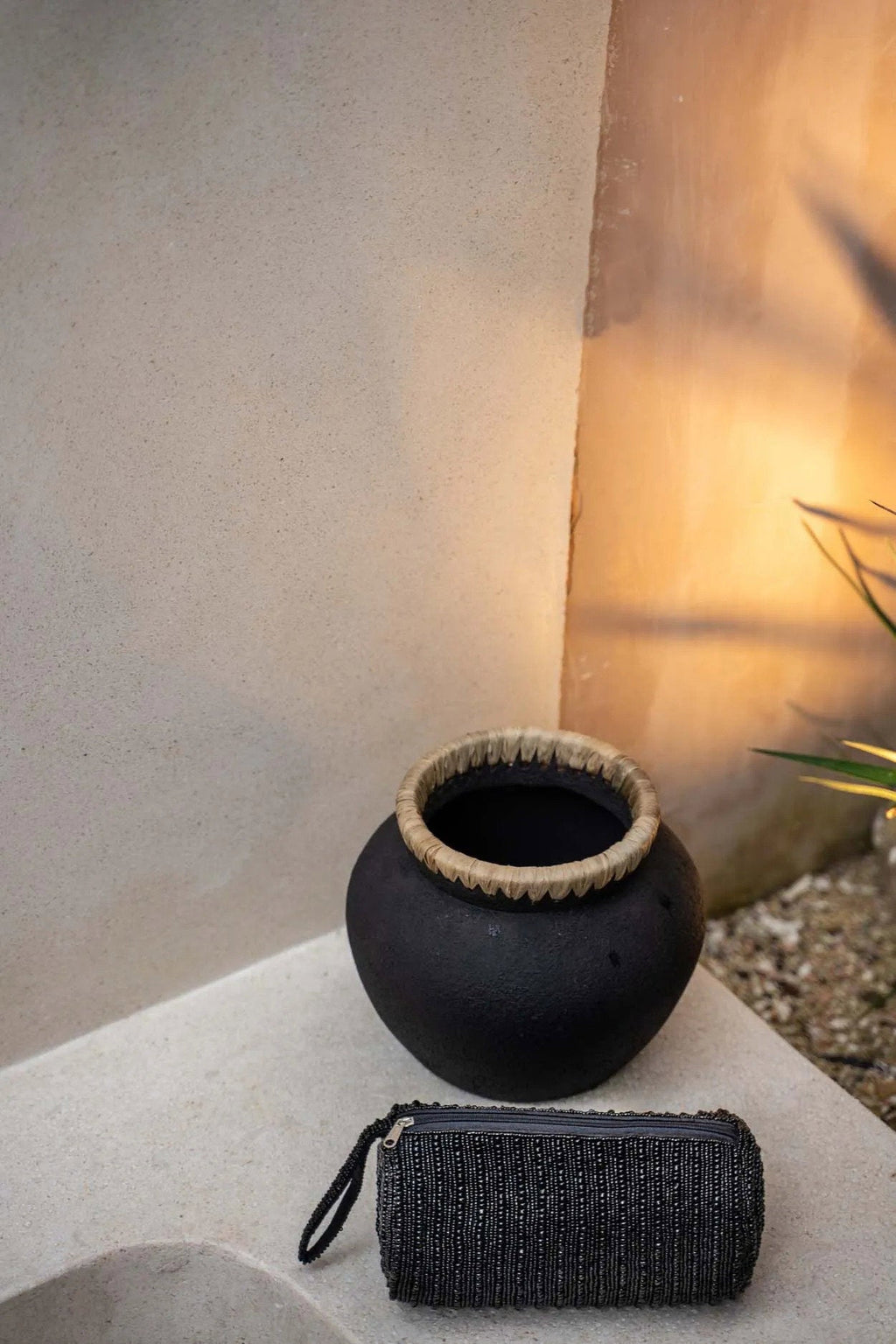 De Styly Vaas - Zwart Naturel - S — Bazar Bizar, foto 4