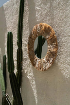 De Palmboom Spiegel - Naturel - M — Bazar Bizar, foto 3