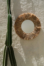 De Palmboom Spiegel - Naturel - M — Bazar Bizar, foto 2