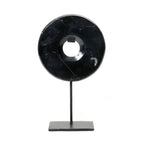 The Marble Disc on Stand - Zwart - M — Bazar Bizar, foto 5
