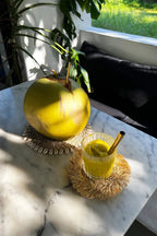 De zeegras schelpenonderzetter - naturel — Bazar Bizar, foto 3