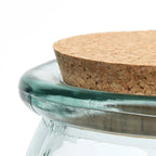 The Belly Glazen Pot - Blauw - L — Bazar Bizar, foto 3