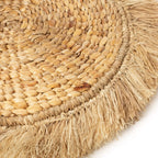De Waterhyacint Raffia Placemat - Naturel — Bazar Bizar, foto 3