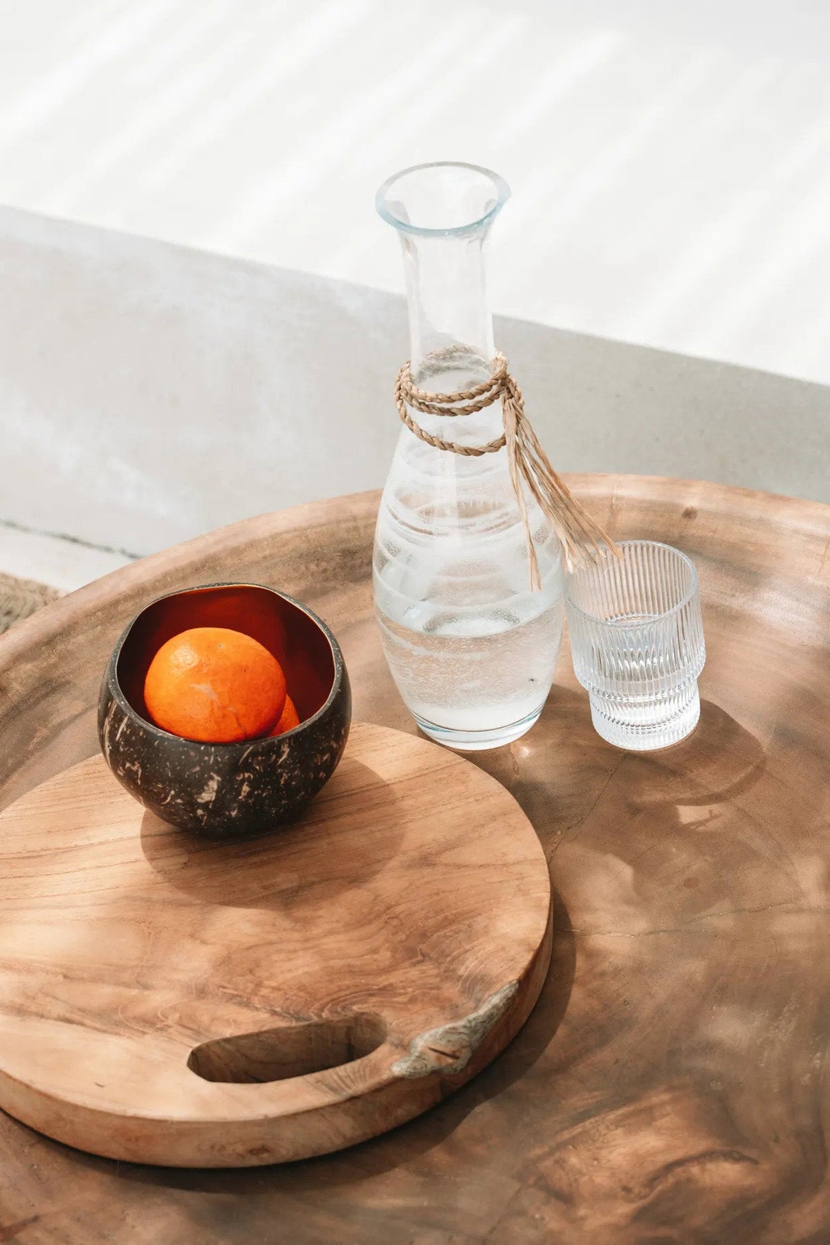 The teak Root Tray - Naturel - M — Bazar Bizar, foto 4