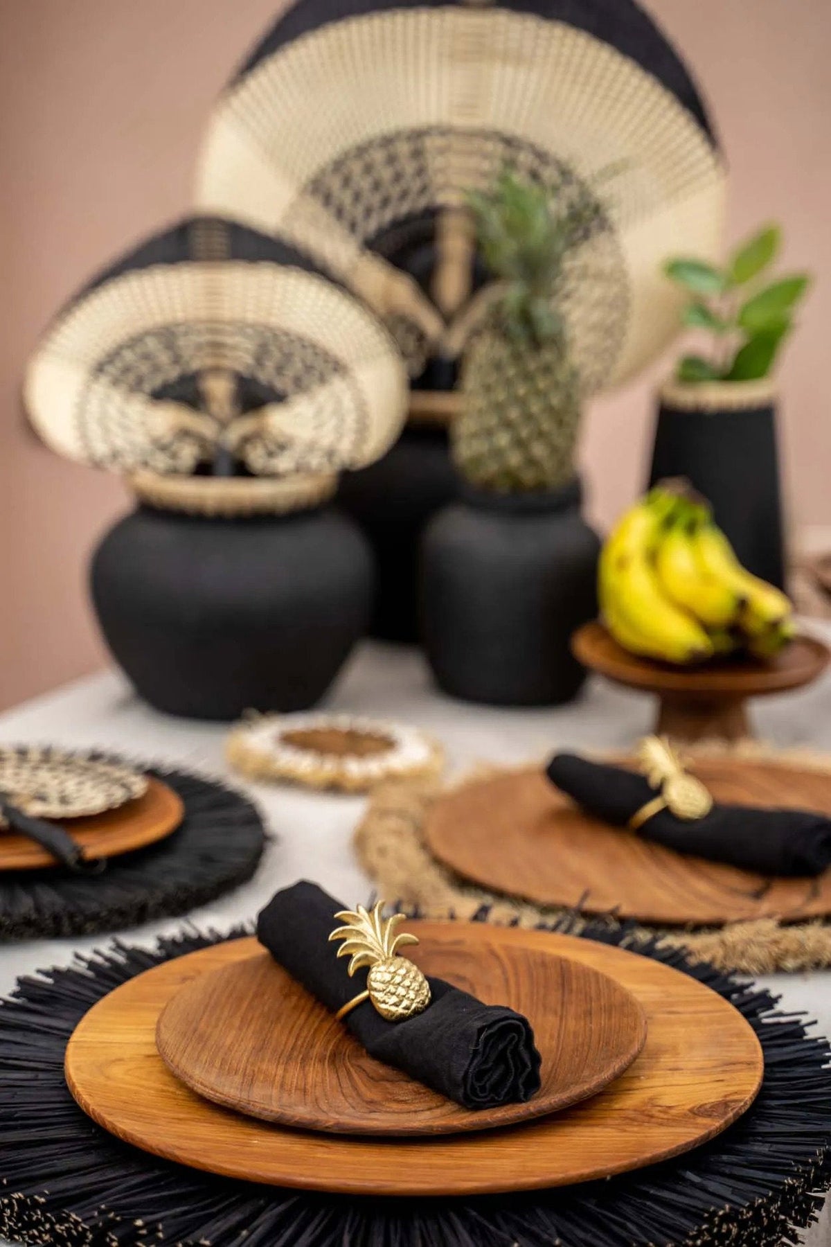 Het Teak Root Ronde Bord - XL — Bazar Bizar, foto 4