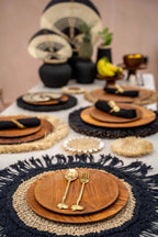 The Teak Root Round Plate - L — Bazar Bizar, foto 5