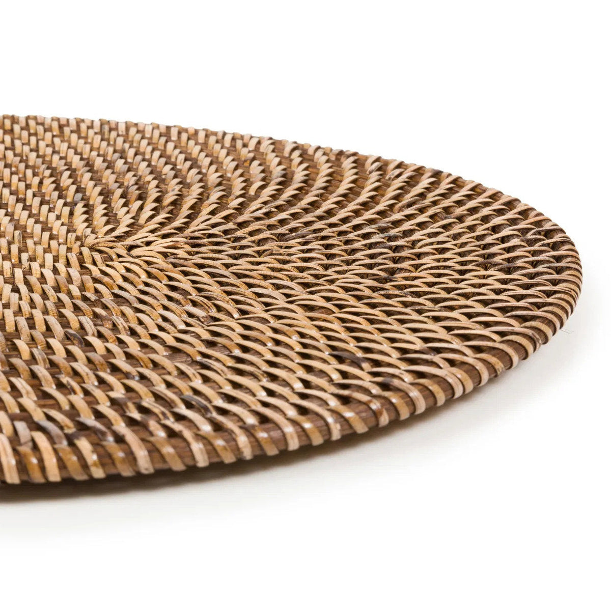 De koloniale ovale placemat - naturel bruin — Bazar Bizar, foto 4