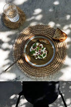 De Raffia Schelp Placemat - Natuurlijk — Bazar Bizar, foto 3