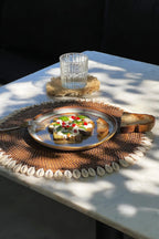 The Colonial Shell Placemat - Natuurlijk bruin — Bazar Bizar, foto 3